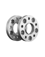 Hub-centric wheel spacer (bolt-on) 20mm – PCD 5x120 – CB 72.6 – C Silver (Bolts M14x1.25, Bushings M14x1.25)
